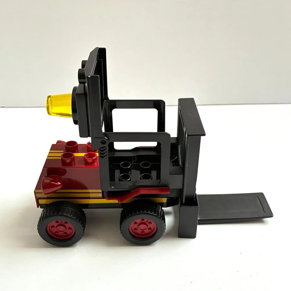 LEGO Duplo Bob the Builder Roley Benny Backhoe Sumsy Forklift Road Set Lot
